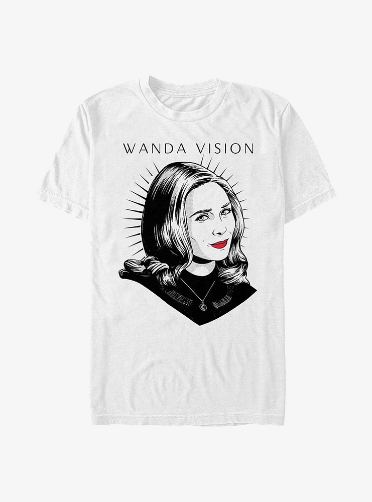 Hot Topic Marvel WandaVision Red Lips T-Shirt