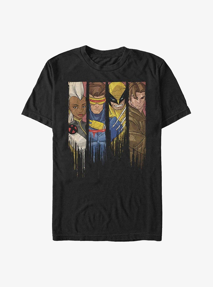 Hot Topic Marvel X-Men Dread Panels T-Shirt