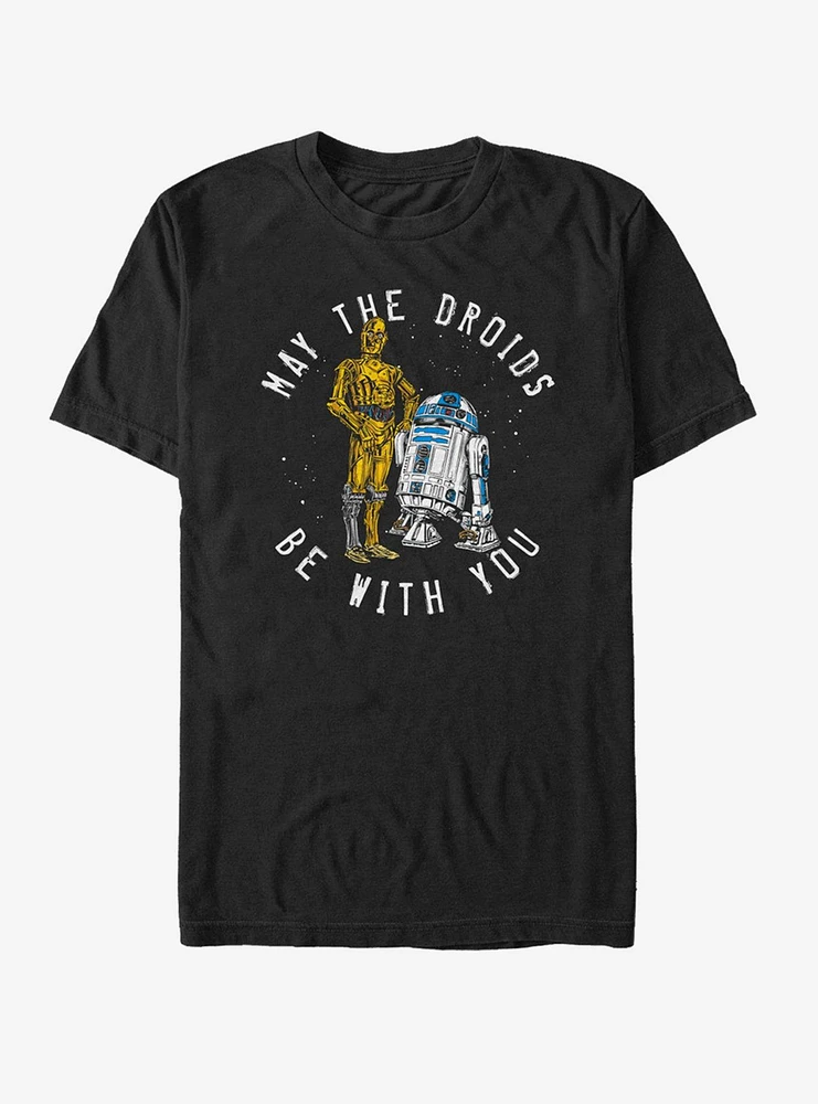 Hot Topic Star Wars Droid Luck May the Fourth T-Shirt