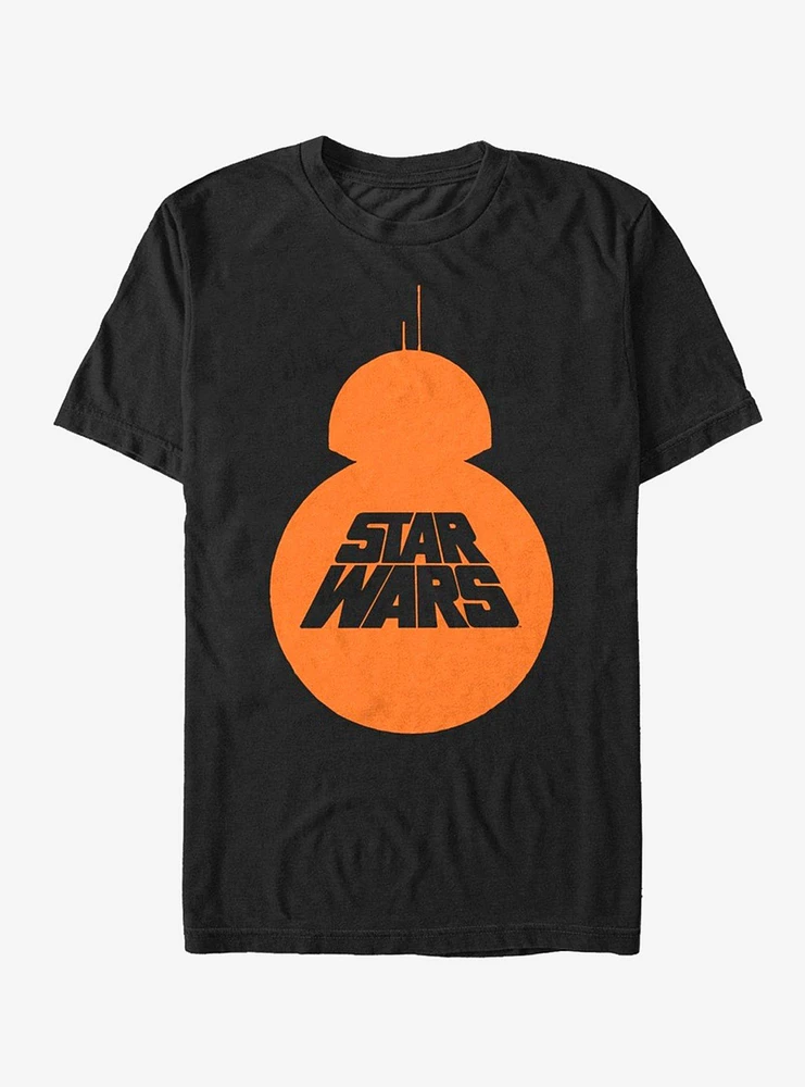 Hot Topic Star Wars: Episode VII The Force Awakens BB-8 Pumpking T-Shirt