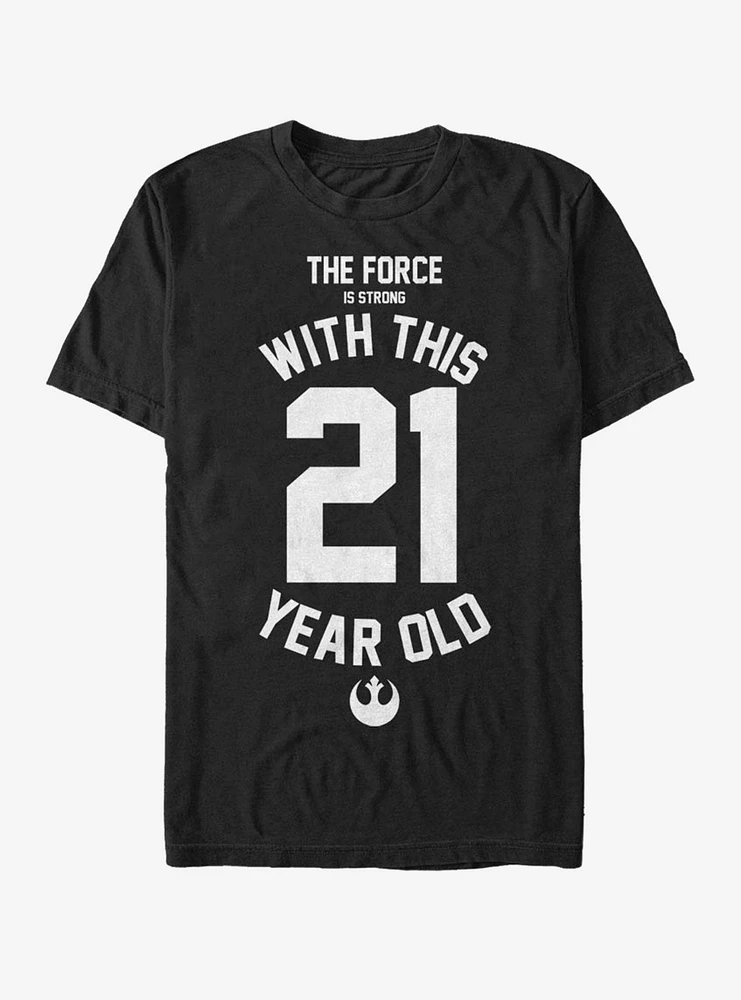 Hot Topic Star Wars Force Sensitive Twenty One T-Shirt