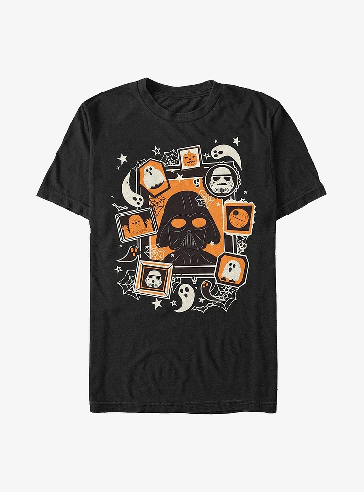 Hot Topic Star Wars Framed Vader Halloween T-Shirt