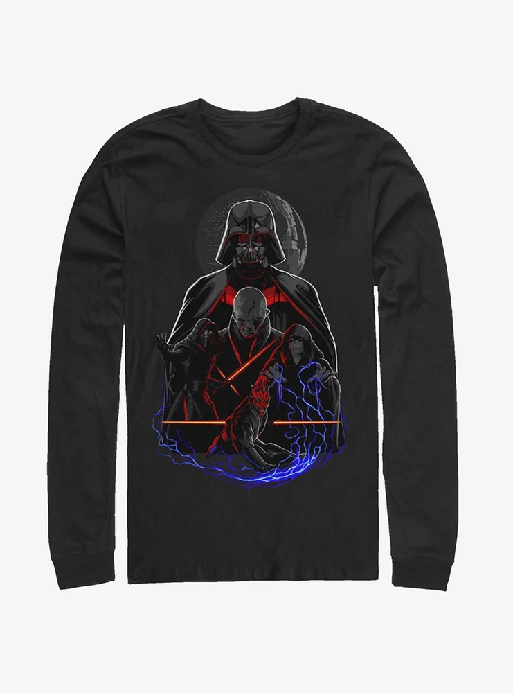 Hot Topic Star Wars Lords Of The Darkside Long-Sleeve T-Shirt