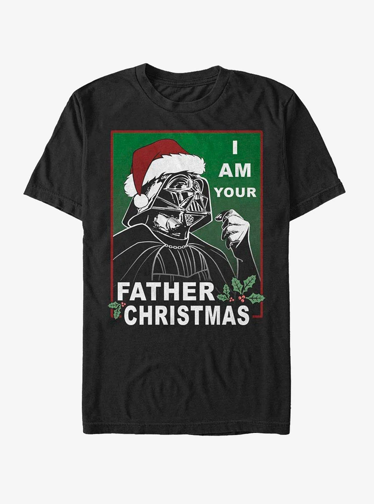 Hot Topic Star Wars Santa Vader Father Christmas T-Shirt