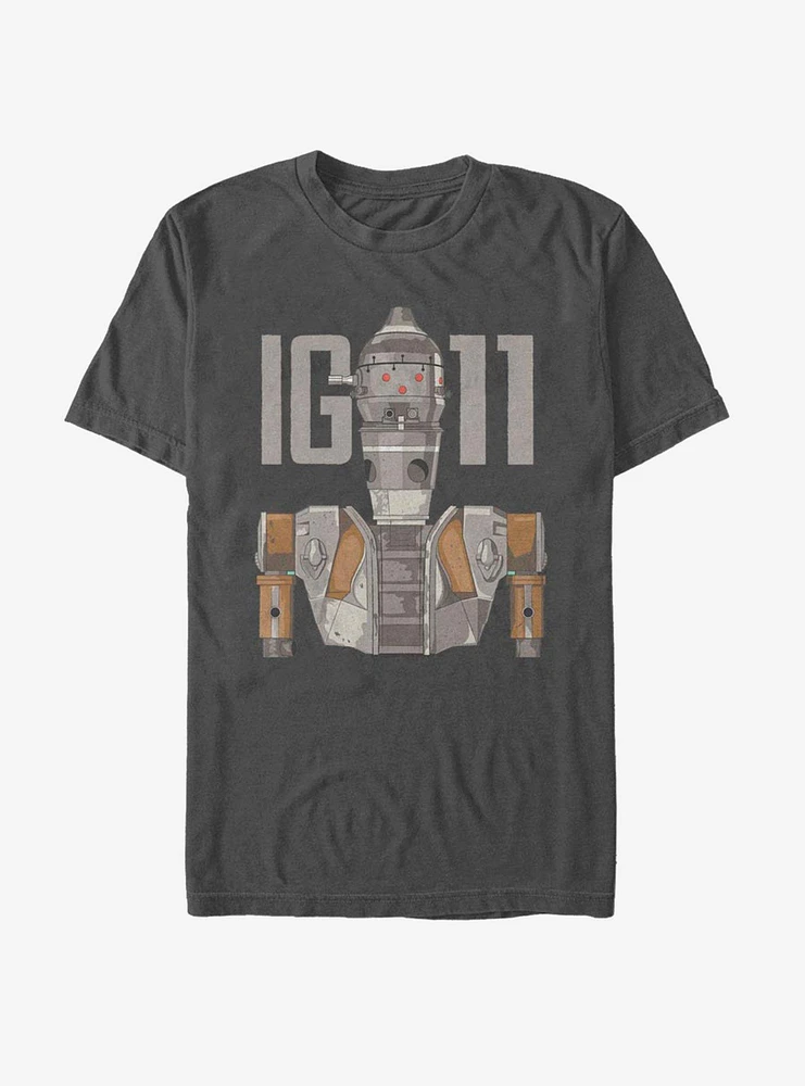 Hot Topic Star Wars The Mandalorian IG-11 Illustrated T-Shirt