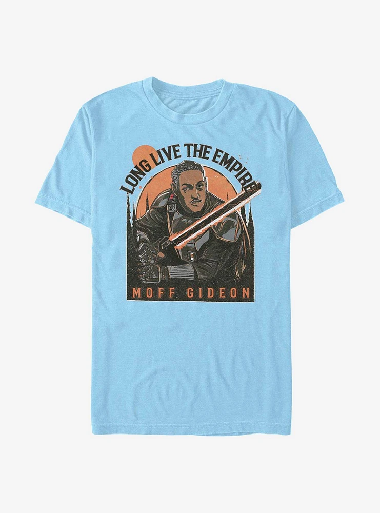 Hot Topic Star Wars The Mandalorian Long Live Empire Gideon T-Shirt