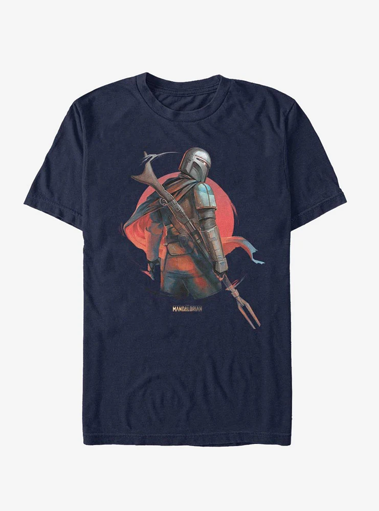 Hot Topic Star Wars The Mandalorian Sunrise T-Shirt