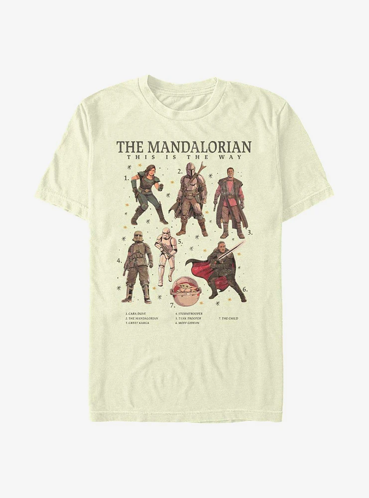 Hot Topic Star Wars The Mandalorian This Is Way Textbook T-Shirt