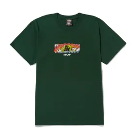 HUF X MARVEL COLLECTION RAGE T-SHIRT // FOREST GREEN