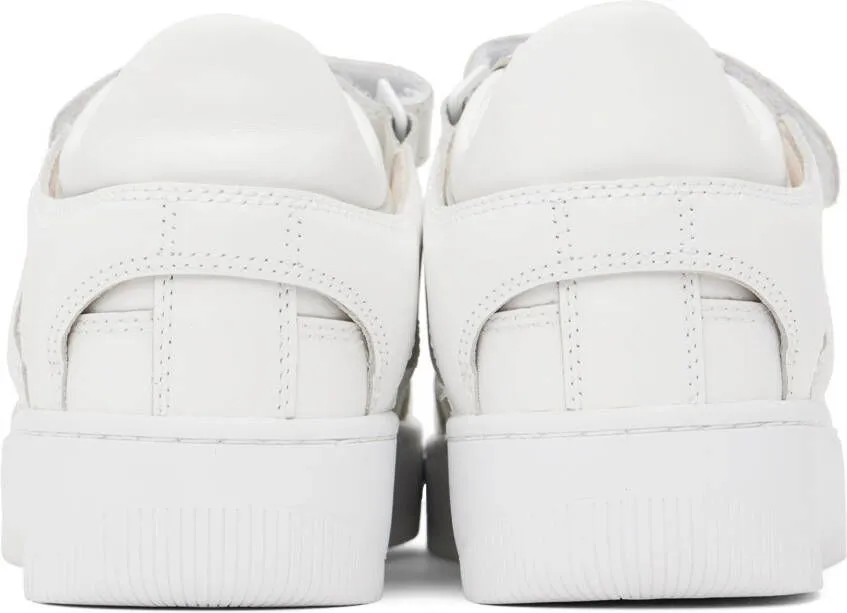 Isabel Marant White Baps Sneakers