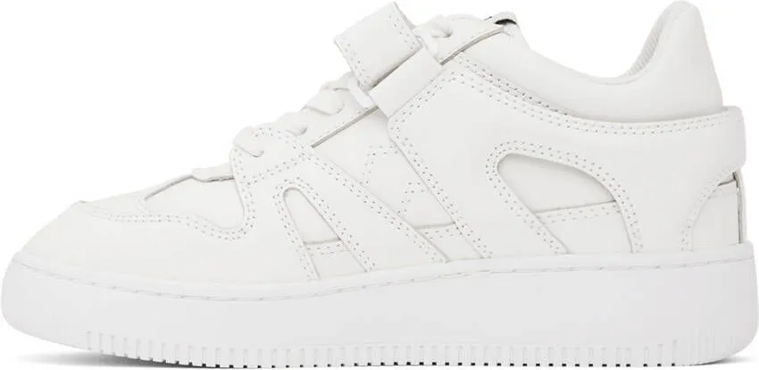 Isabel Marant White Baps Sneakers