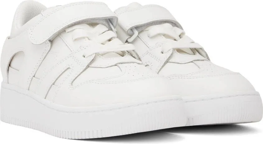 Isabel Marant White Baps Sneakers