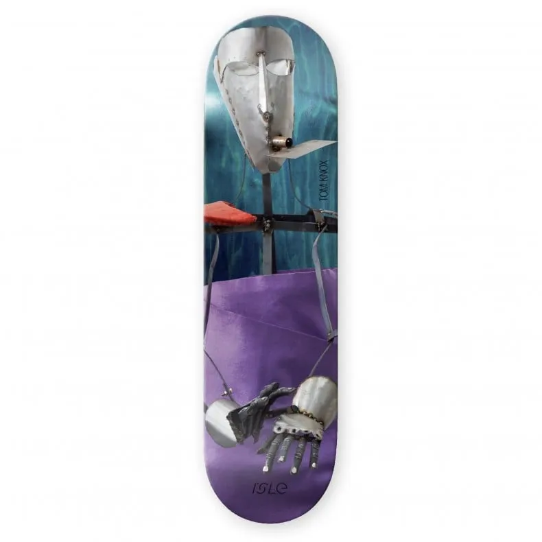 Isle Skateboards Tom Knox Kira Freije Artist Series Skateboard Deck 8.375