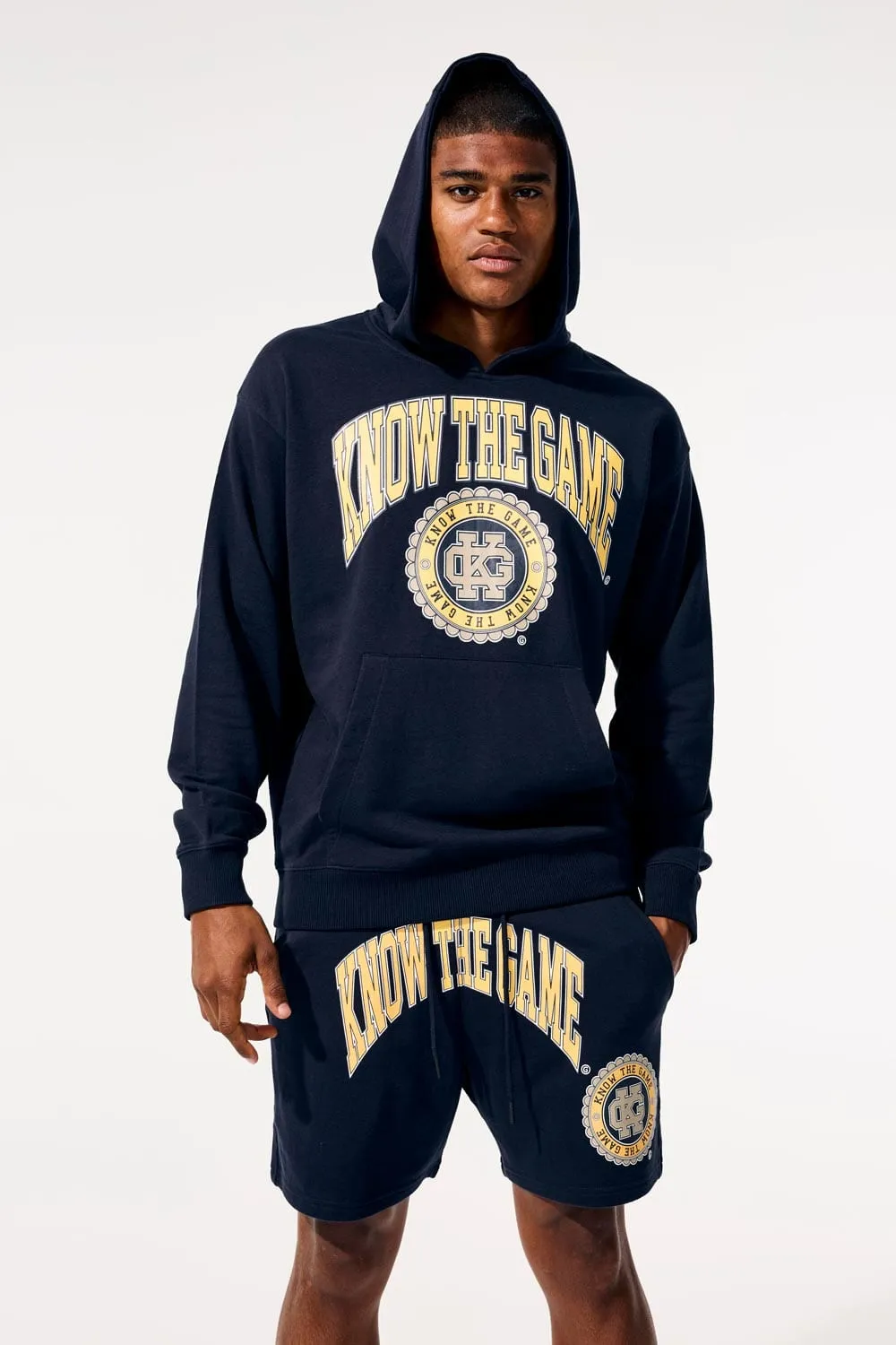 Know The Game Pullover Hoodie (Navy)