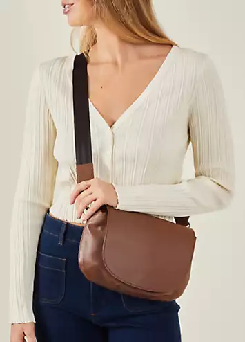 Leather Webbing Strap Cross-Body Bag by Accessorize | Look Again