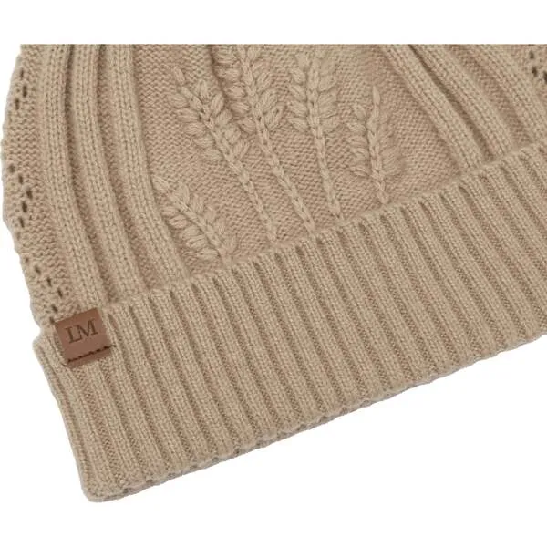 Lorna Murray Womens Ski Chalet Beanie, Chai Latte