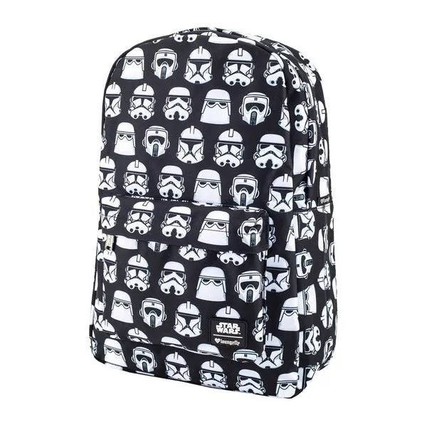 Loungefly x Star Wars Imperial Trooper All Over Print Nylon Backpack