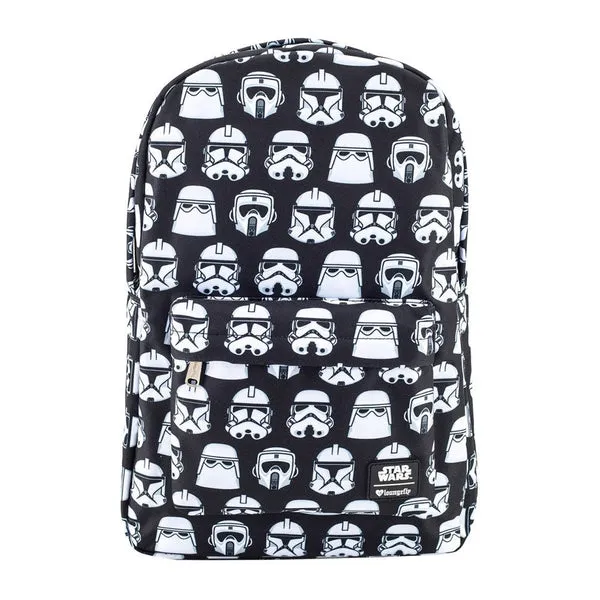 Loungefly x Star Wars Imperial Trooper All Over Print Nylon Backpack