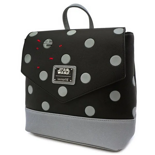 Loungefly x Star Wars Polka Death Star Dot Mini Backpack