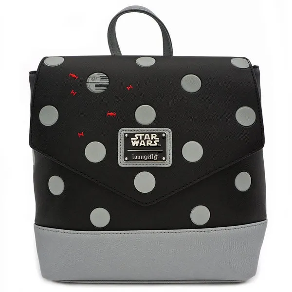 Loungefly x Star Wars Polka Death Star Dot Mini Backpack