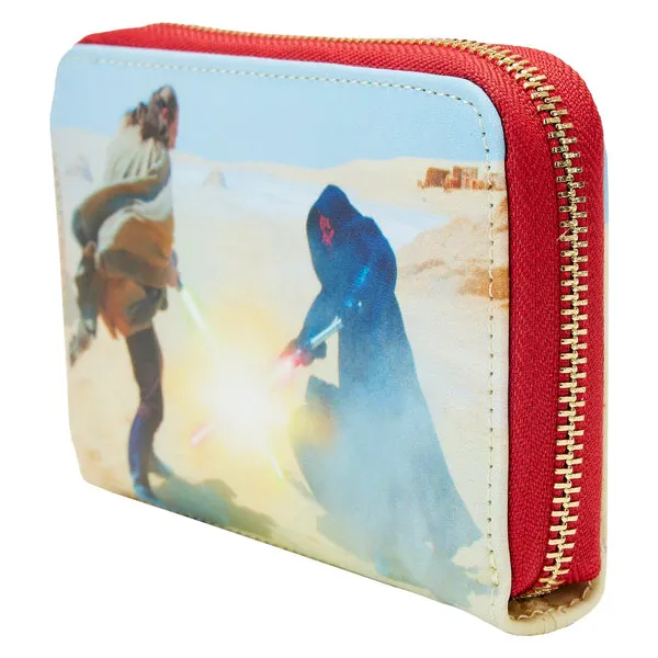 Loungefly x Star Wars Scenes Phantom Menace Zip Around Wallet