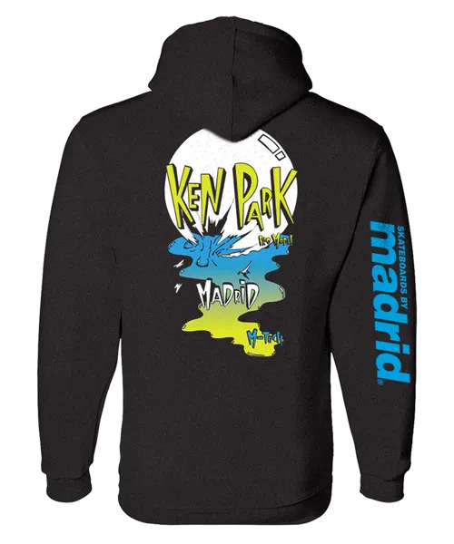 Madrid Skateboards Ken Park Hooded Sweatshirt (Glow Print)