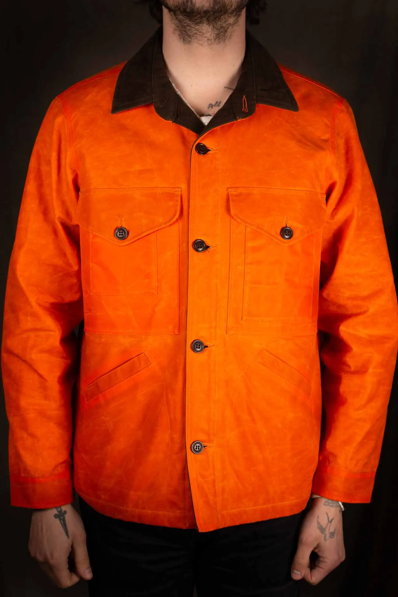 MANIFATTURA CECCARELLI – WORK JACKET – 7000-WX – ORANGE