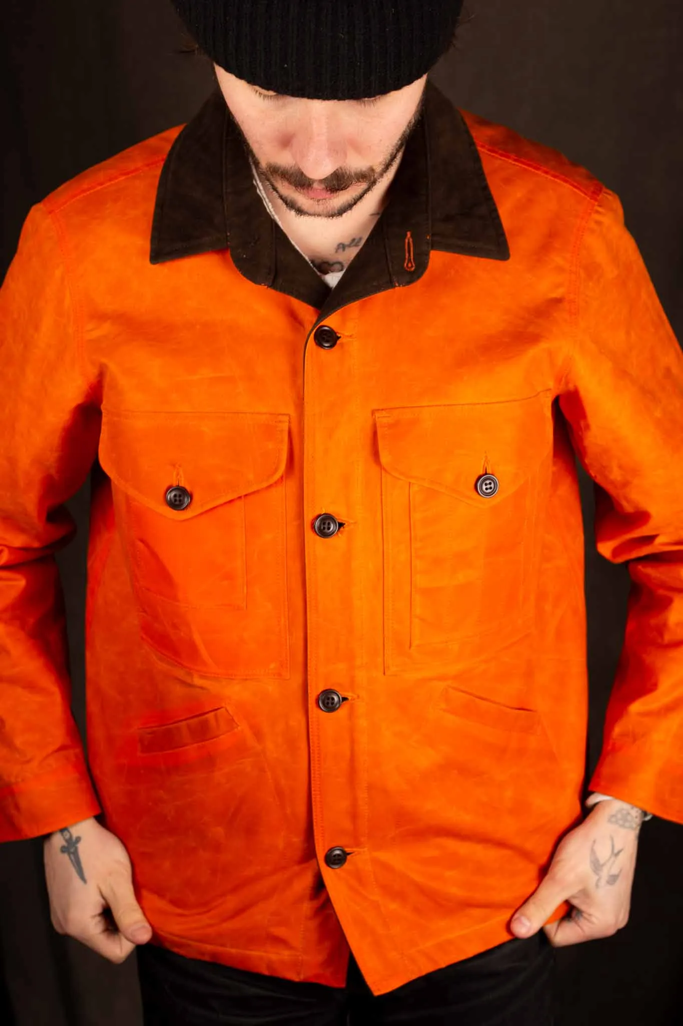 MANIFATTURA CECCARELLI – WORK JACKET – 7000-WX – ORANGE