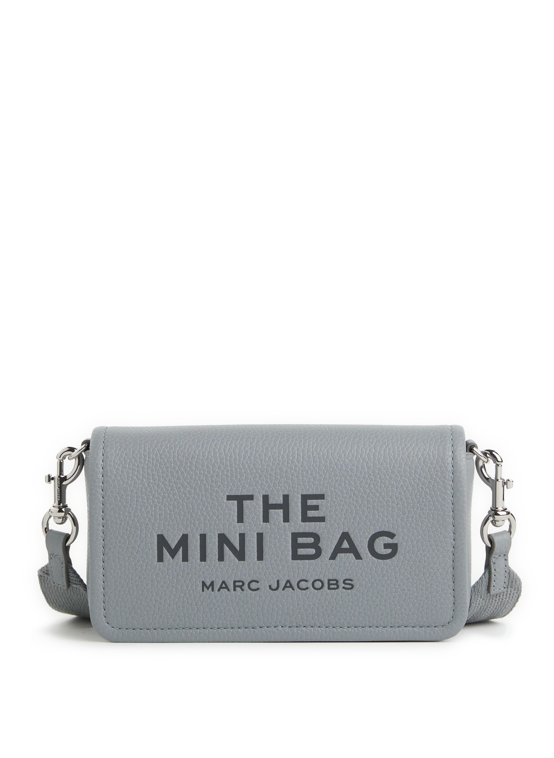 Marc jacobs  The Leather Mini Shoulder Bag in leather - Grey