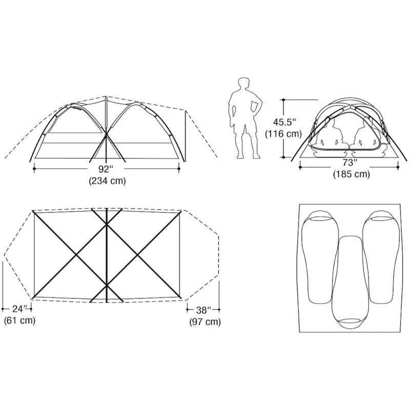 Marmot  Thor 3P - Tenda da campeggio