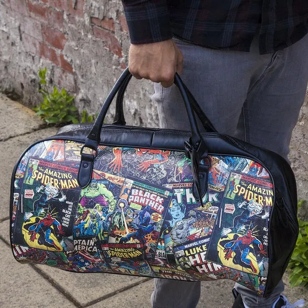 Marvel Comic Strip Weekend Bag