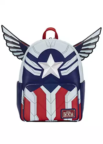 Marvel Falcon Captain America Cosplay Mini Backpack by Loungefly | Look Again