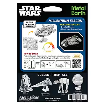 Metal Earth Construction Kit Star Wars Millennium Falcon | Grattan