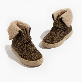 Micro Leopard Sherpa Boot