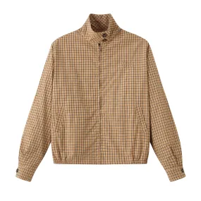 Miu Miu Checked Canvas Blouson Jacket