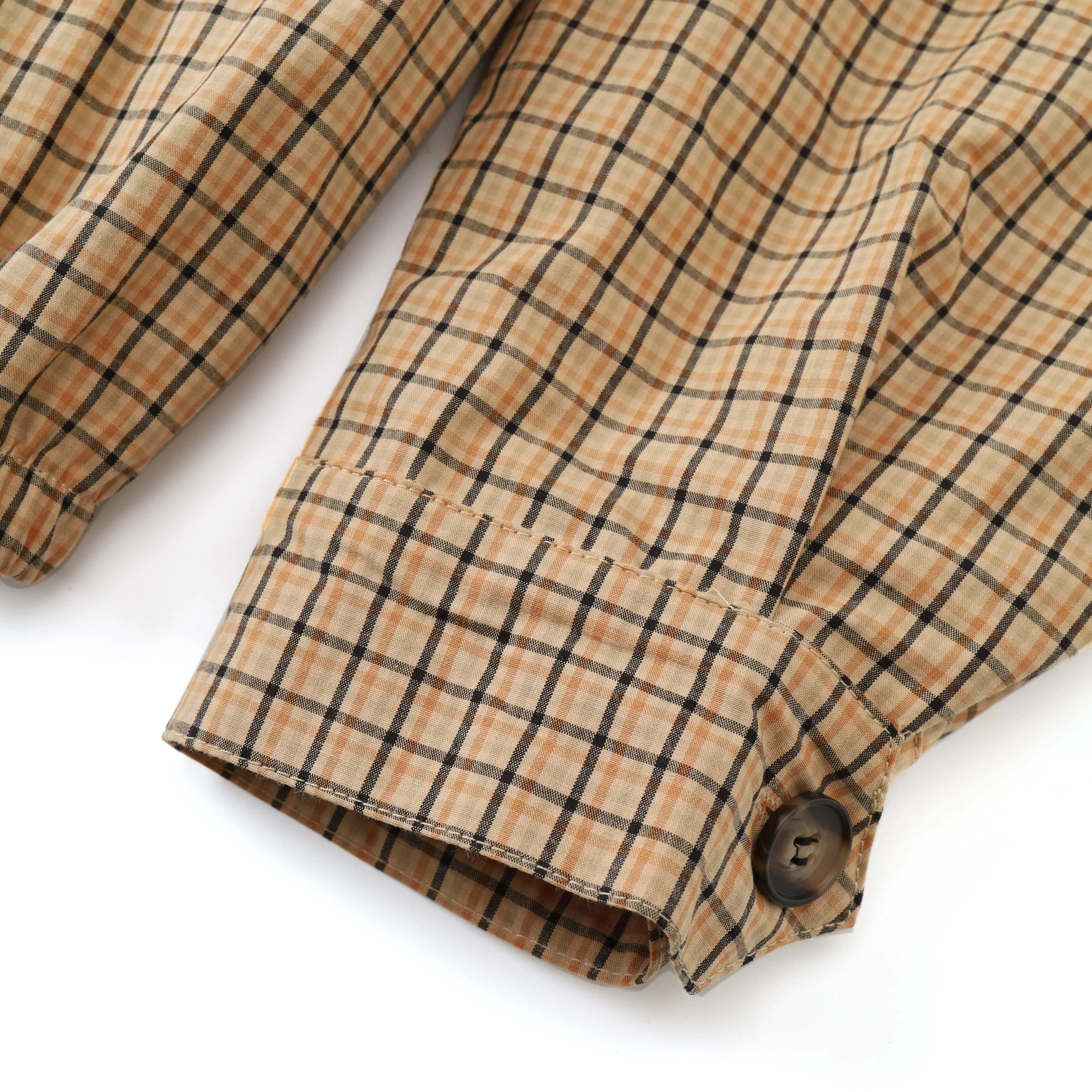 Miu Miu Checked Canvas Blouson Jacket