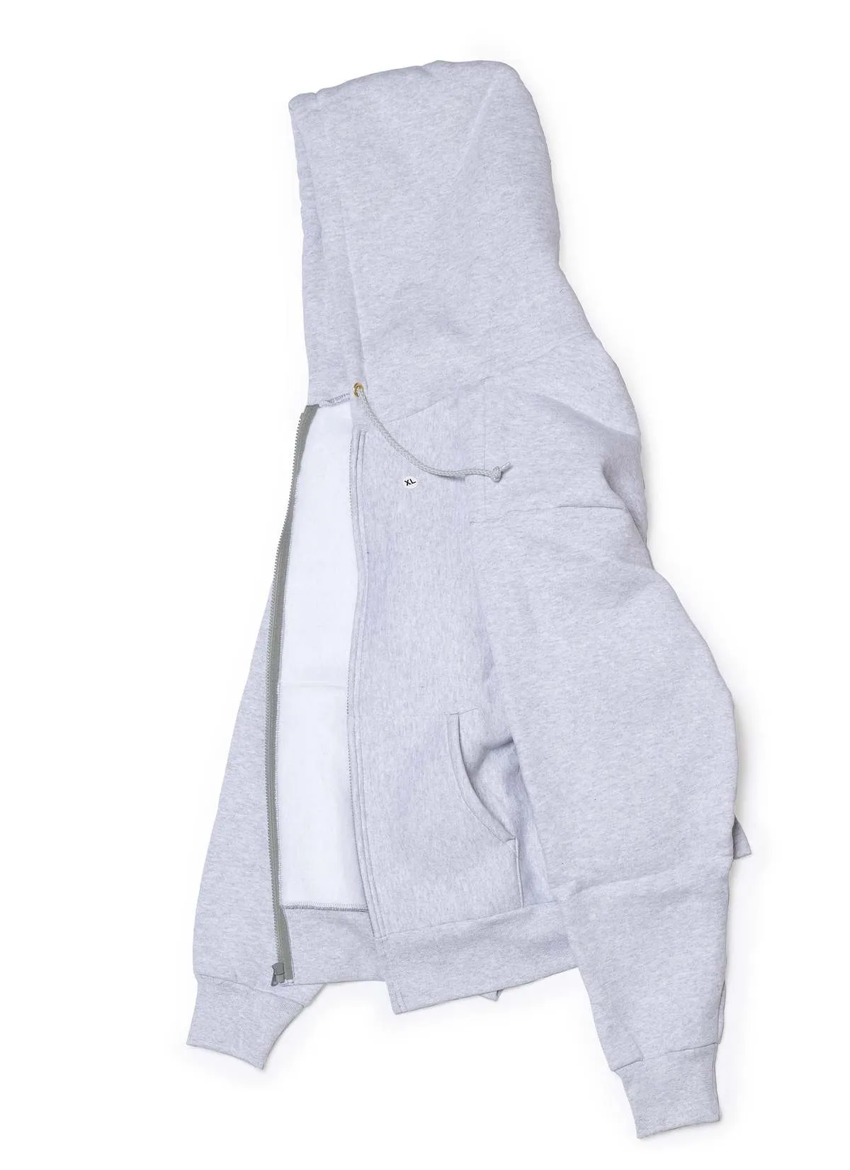 Nakamuraya Camber Heavyweight/12oz Zip Hoodie - Gray