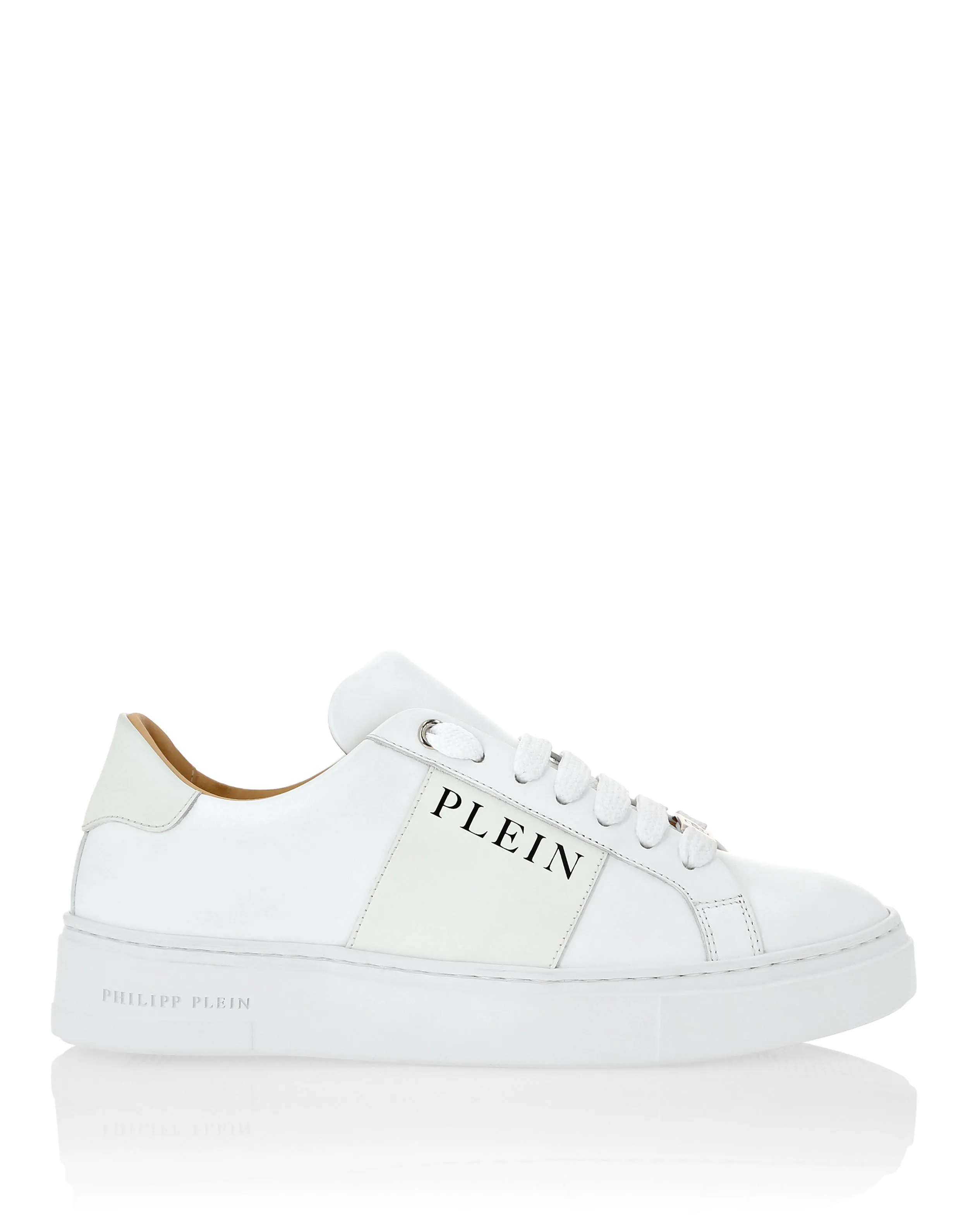 Nappa Leather Lo-Top Sneakers