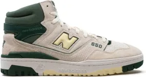 New Balance 650R Sea Salt Nightwatch Green high-top sneakers Neutrals