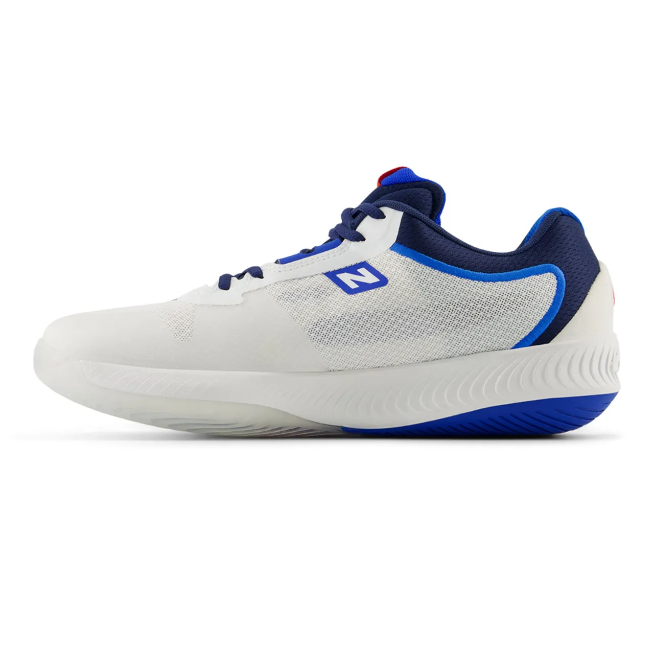 New Balance Women's FuelCell 996v6 Pickleball - White with Team Navy