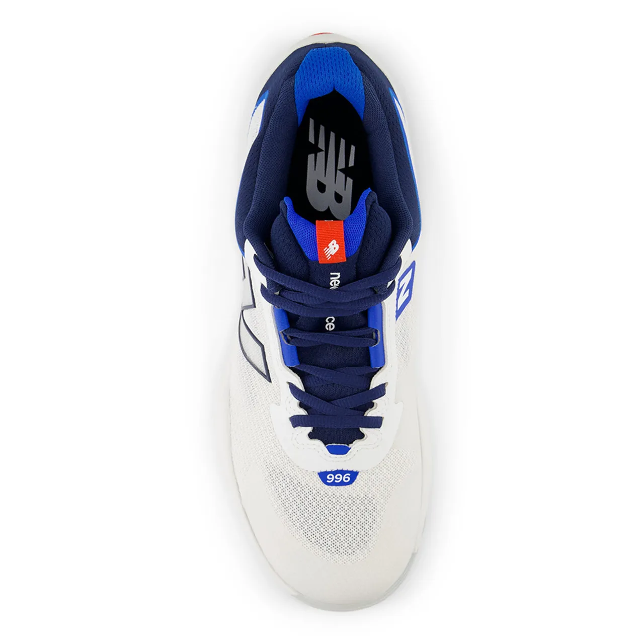 New Balance Women's FuelCell 996v6 Pickleball - White with Team Navy