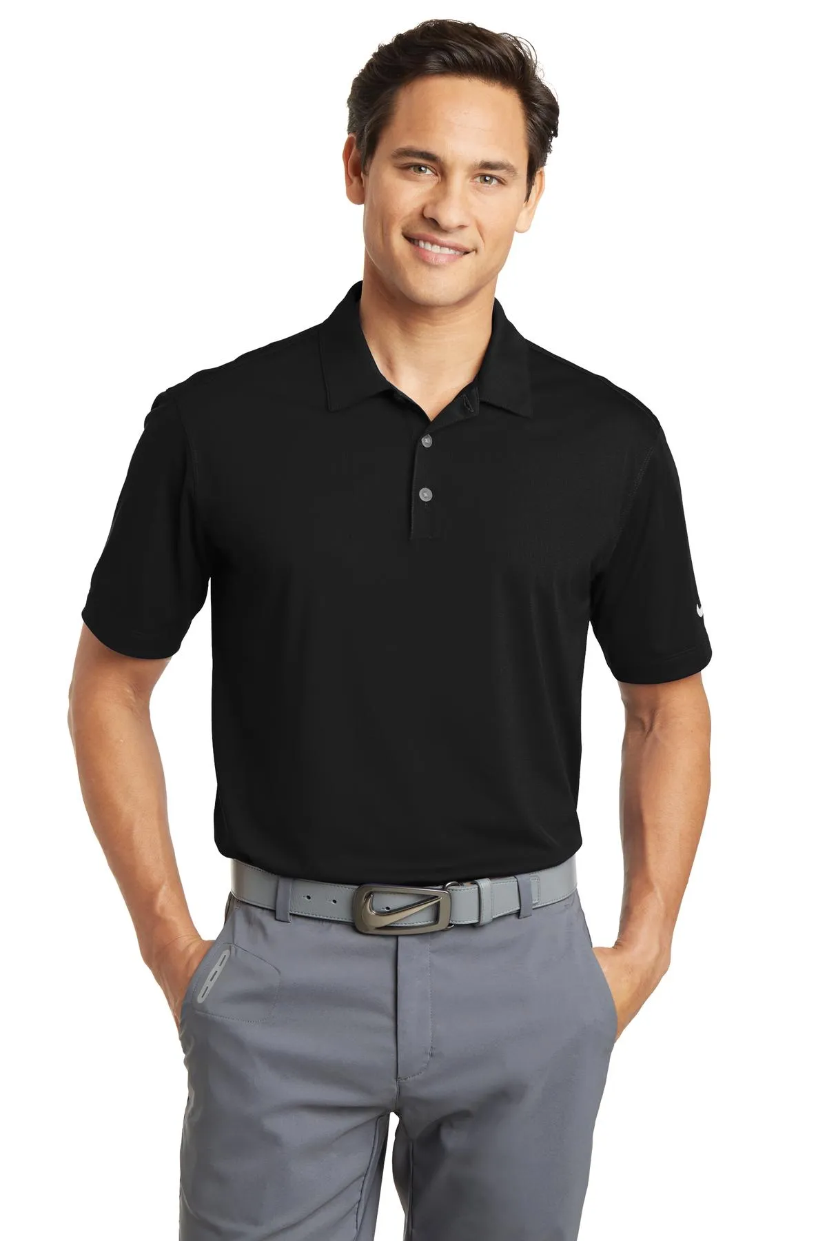 Nike 637167 Golf Dri-FIT Vertical Mesh Polo Shirt