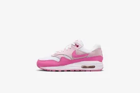 Nike Air Max 1 GS - White / Pink Foam / Playful Pink