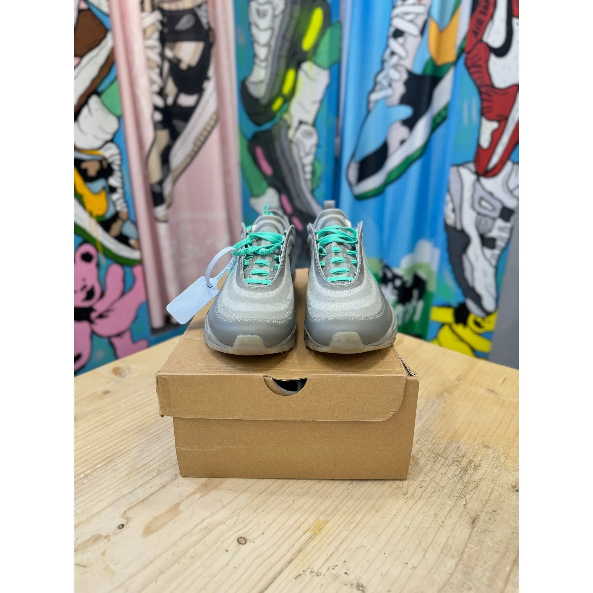 Nike Air Max 97 Off White Menta UK 8