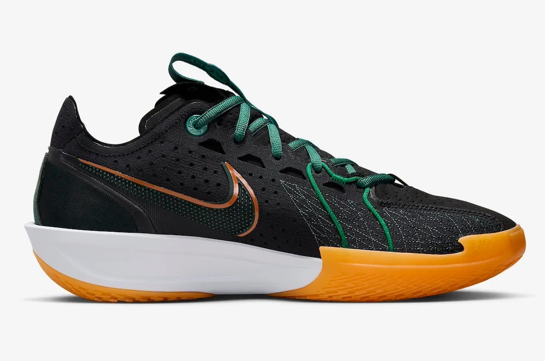 Nike Air Zoom GT Cut 3 Nike University Black Malachite Vintage Green Bicoastal DV2913-001