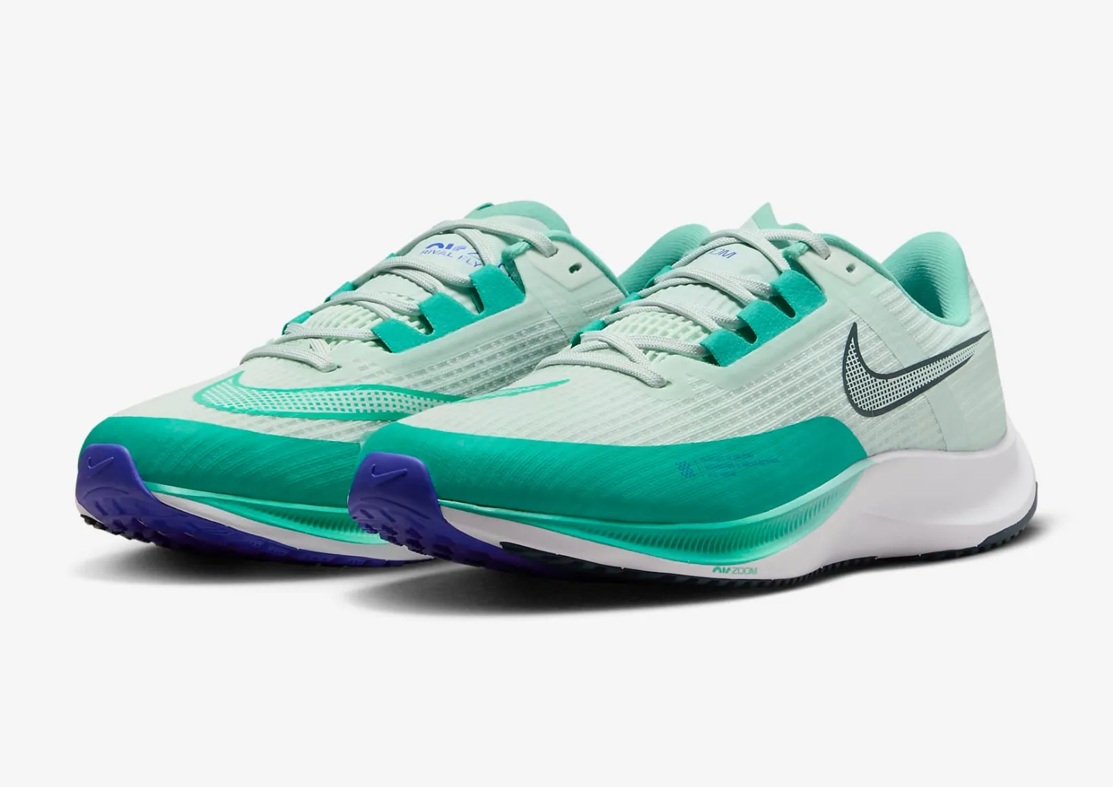 Nike Air Zoom Rival Fly 3 Barely Green Clear Jade Emerald Dry Deep Jungle CT2405-399