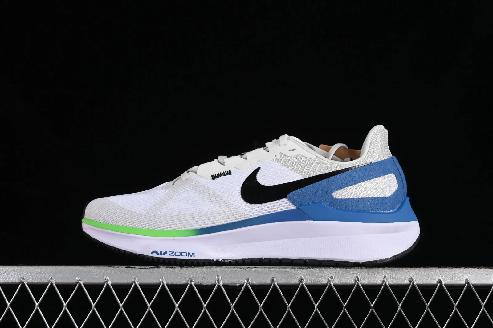 Nike Air Zoom Structure 25 White Black Platinum Tint Star Blue DJ7883-104