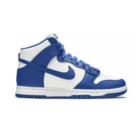 Nike Dunk High (Kentucky 2021/ White/ Game Royal/ Total ...