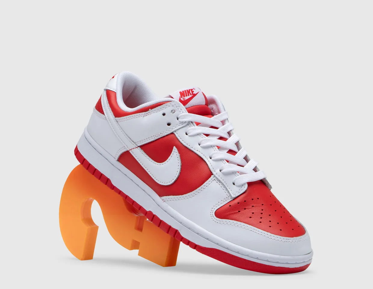 Nike Dunk Low University Red / White - Total Orange