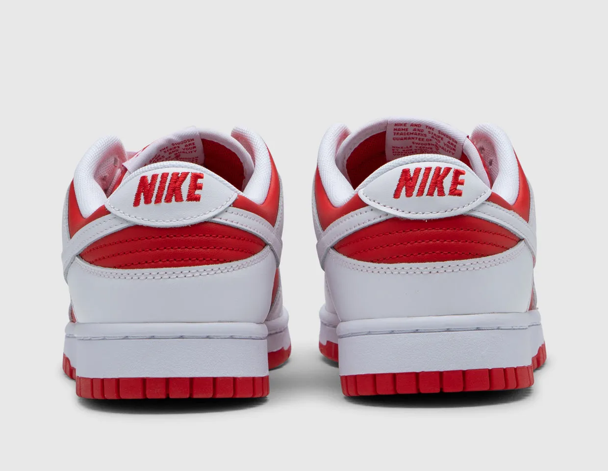 Nike Dunk Low University Red / White - Total Orange